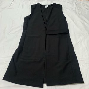 DKNY long blazer vest